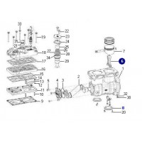 Juego De Reparacion: Kit 720 Cc -biela Y Tapa Inferior // Compresor K024410n05/ K053740n05/ K062715