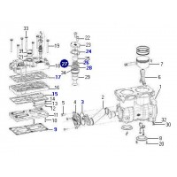 Discontinuado - Juego De Reparacion Tapa Compresor K024410n05 - Sustituye Al K018809 // Reparacion Compresor Scania Lk4951 -